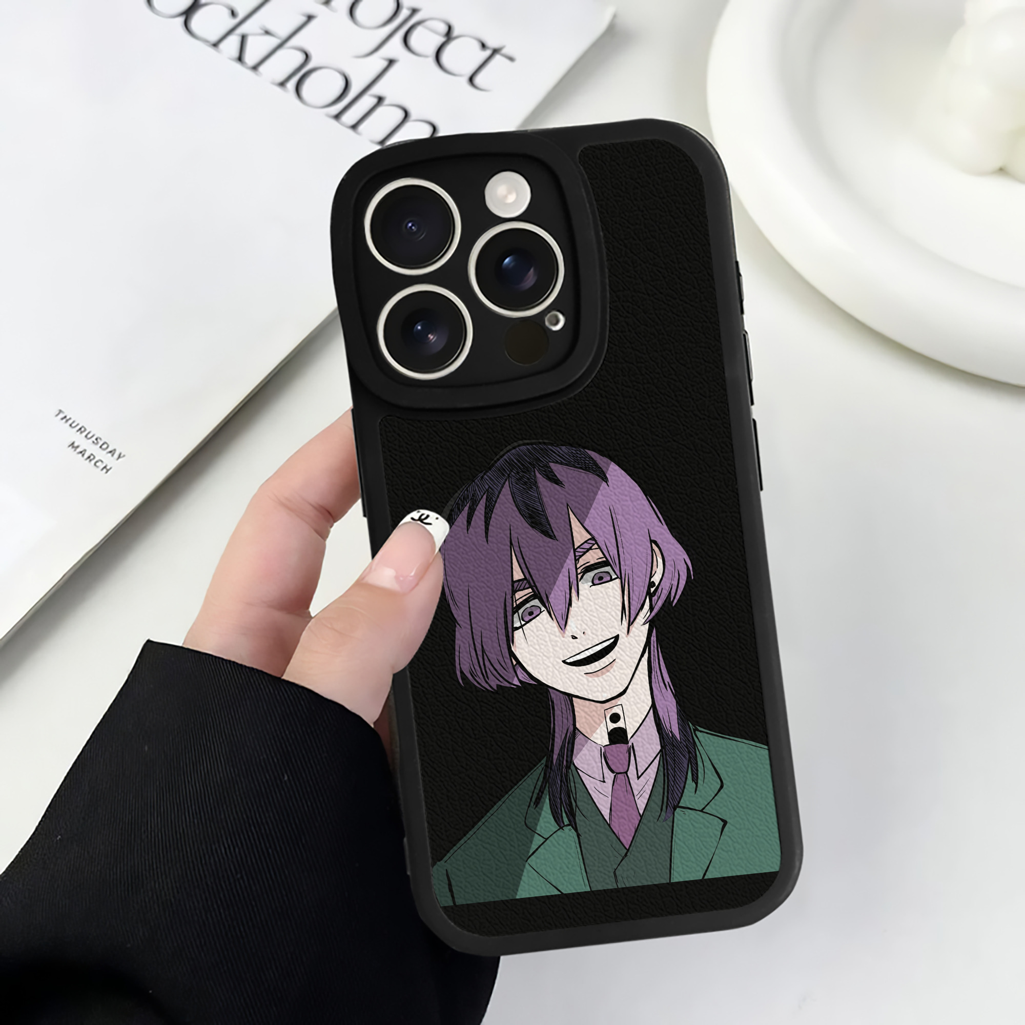 （画像用） 東京リベンジャーズ Tokyo Revengers 【iPhone 16シリーズ対応】シリコンスマホケース（レザー調） 材質：シリコン